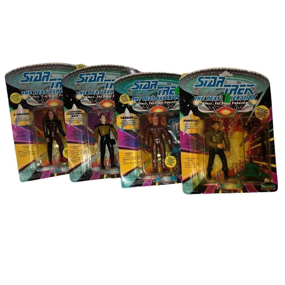 VTG Star Trek The Next Generation Vorgon Romula 5" Action Figure Playmates 90s